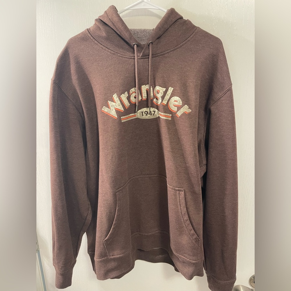 Brown Wrangler hoodie